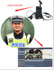 H.264 480*234 Police Body Worn Camera With Microphone Mini Camera System