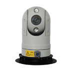 Waterproof 4MP 1000TVL Vehicle Pan Tilt Camera IP66 Car PTZ Camera
