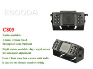 Rear View Car Reversing Camera Waterproof With 1.3MP / 2MP Resolution , CE FCC Approval