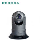 Dome Auto Motion Tracking PTZ Camera 360 Degree IP67 Night Vision For Police Vehicle