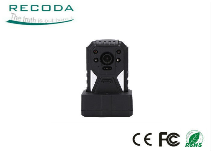 M505 1296P Portable Hd Police Body Worn Video Camera GPS 5MP CMOS Sensor 11 Hours Recording